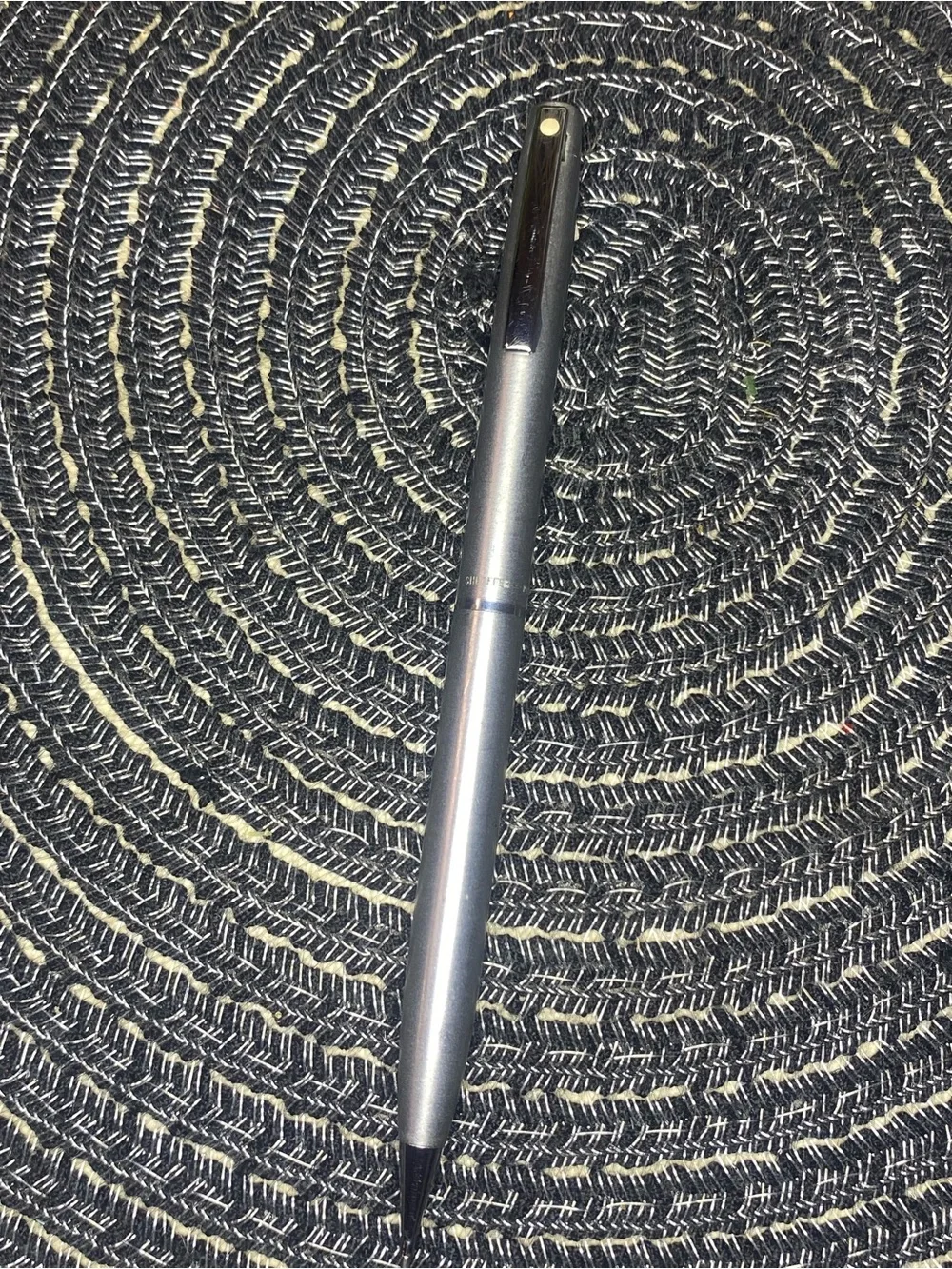 Vintage Sheaffer 444 Sleek Silver‎ Metal Mechanical Pencil